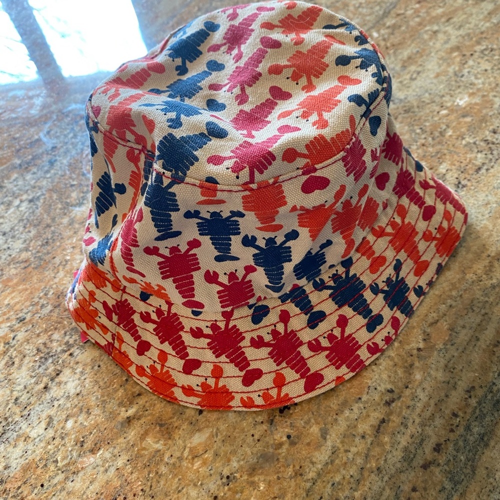 NWT Kids Lobster Print Bucket Hat